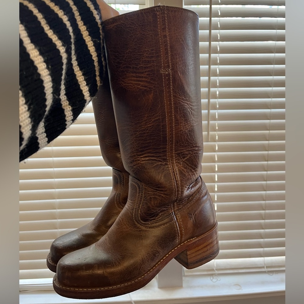 Frye campus boot size 7